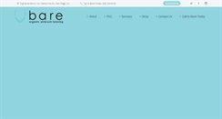 Desktop Screenshot of bareorganictan.com